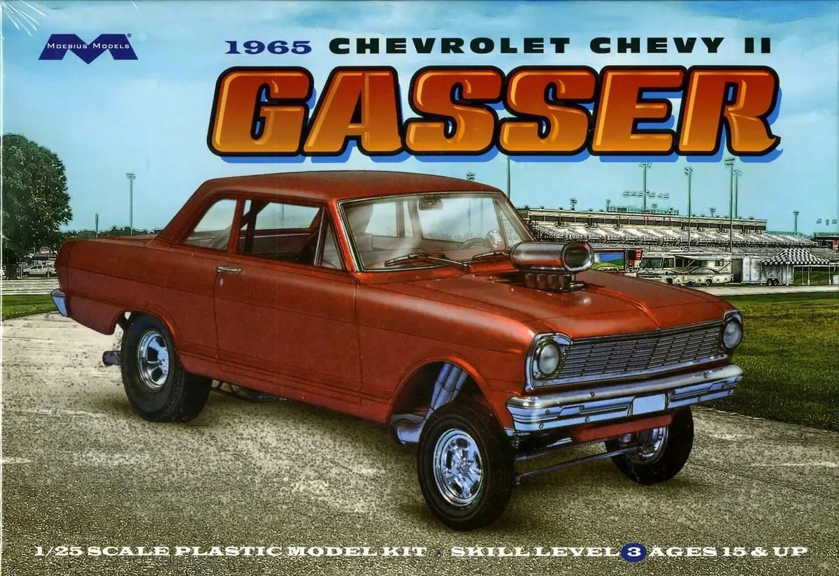 2324 - 1965 Chevrolet Chevy II Gasser, 1:25 Scale